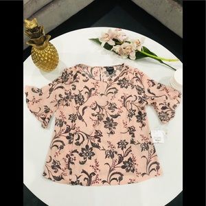 Liz Claiborne NWT Medium Pink Silk Top